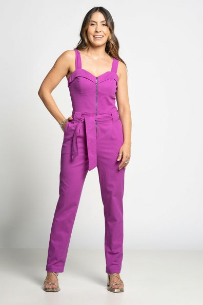 Macacão fucsia - G