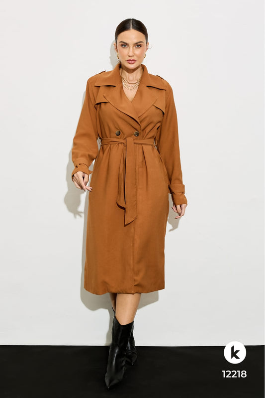 Vestido trench coat - G