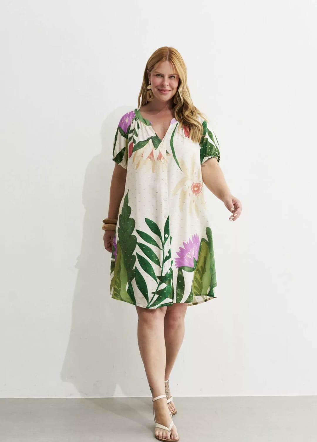 Vestido flor de lótus - 44