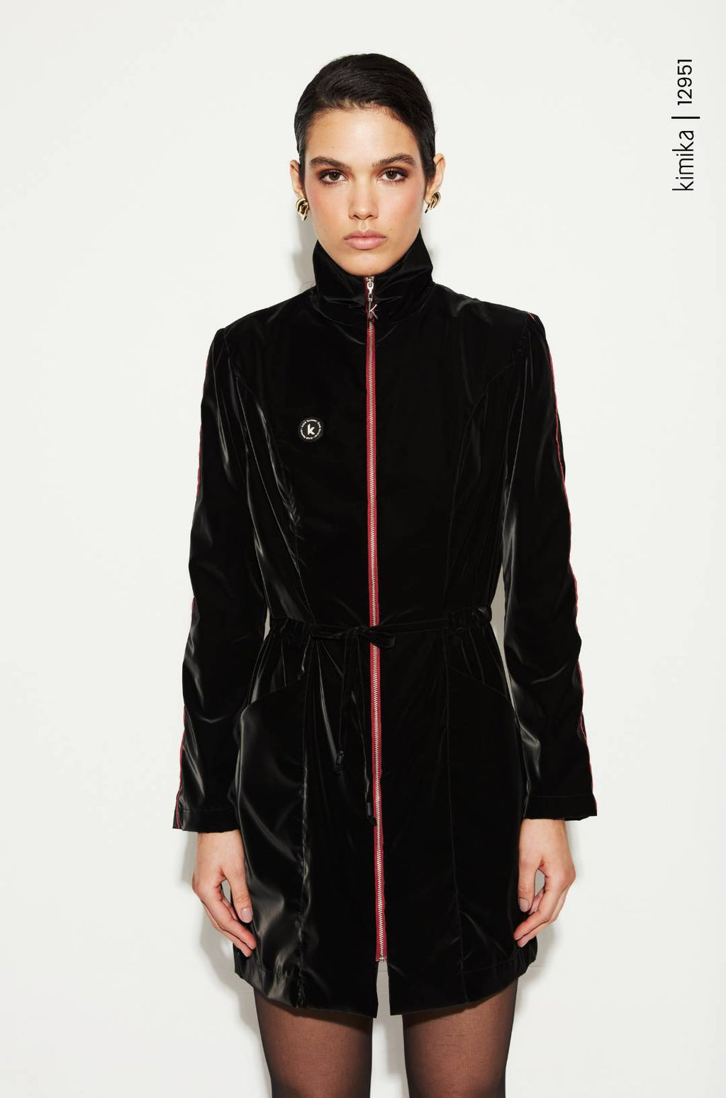 Vestido/Parka preto