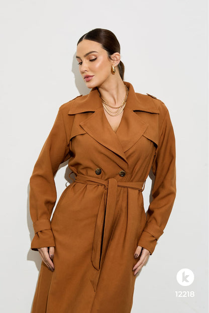 Vestido trench coat - G