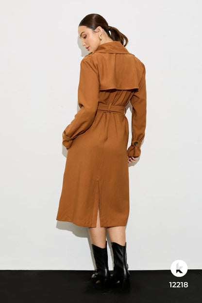 Vestido trench coat - G