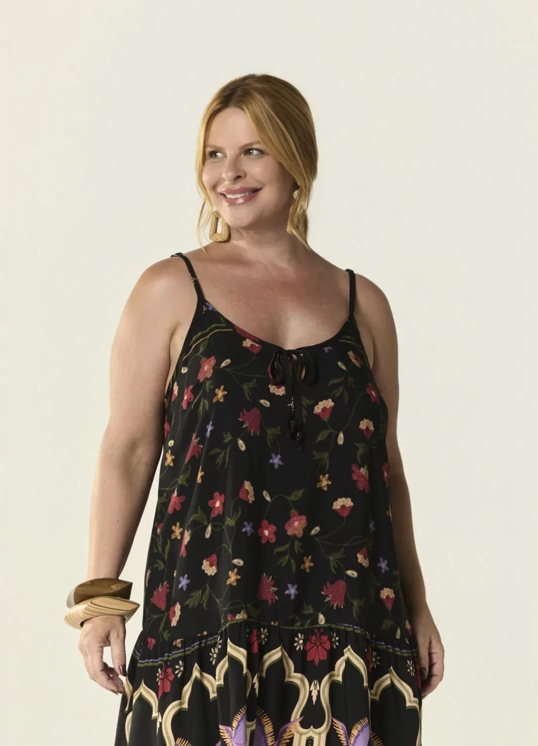 Vestido arara cash flor - 44