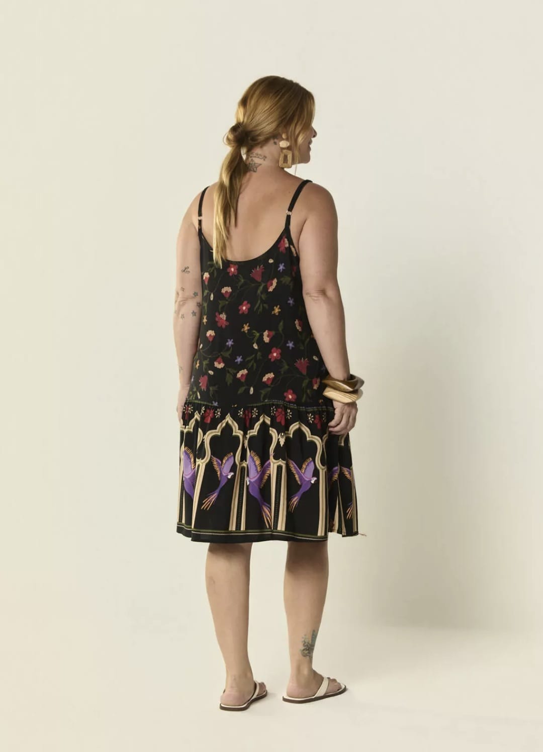 Vestido arara cash flor - 44