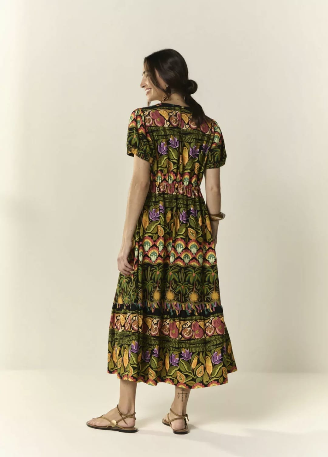 Vestido linho axé - 44
