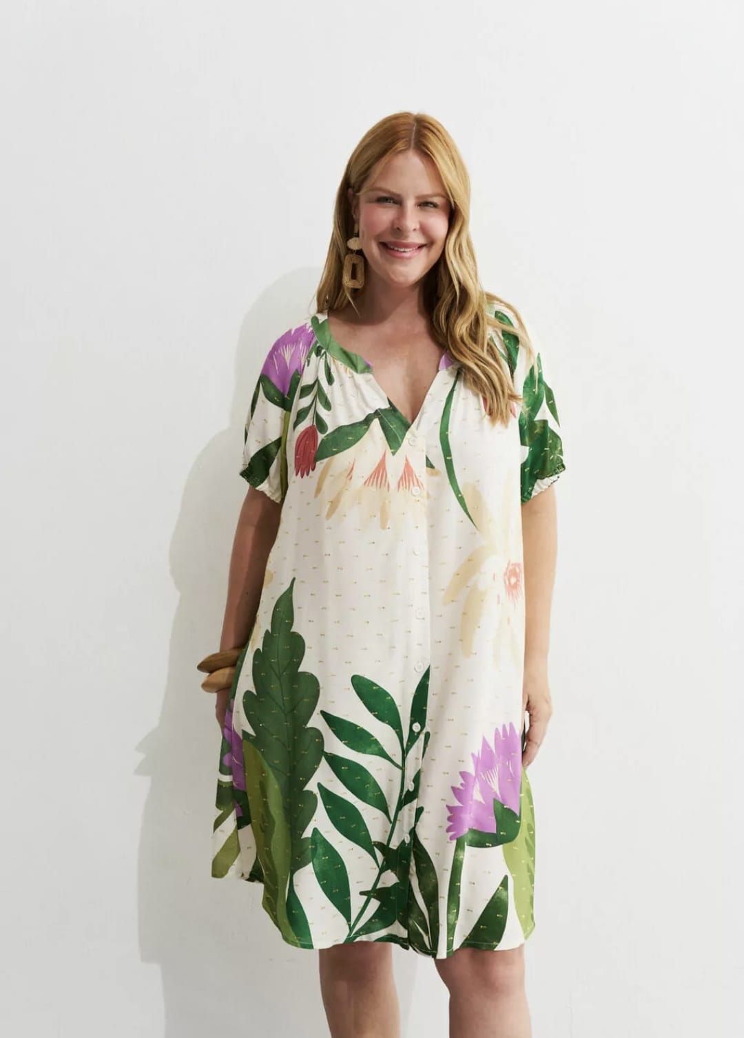 Vestido flor de lótus - 44