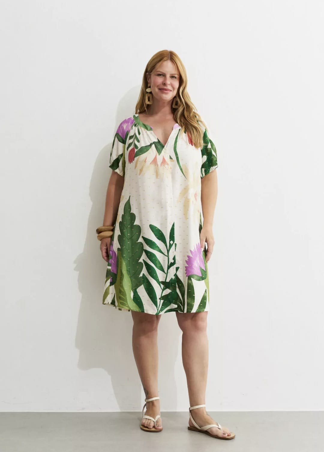 Vestido flor de lótus - 44